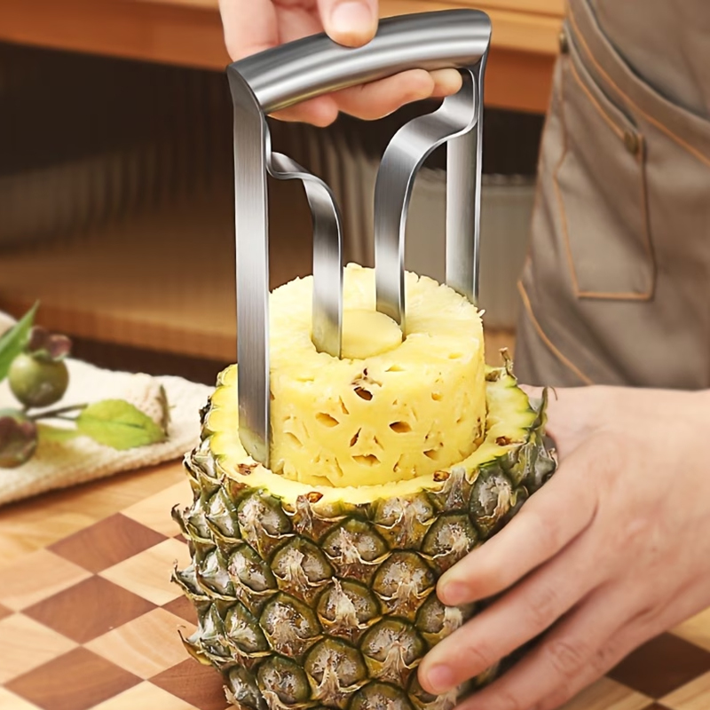 Kitchen Gadgets Tools - Ananasschiller Ananasboor- en snijder Roestvrijstalen fruitsnijder