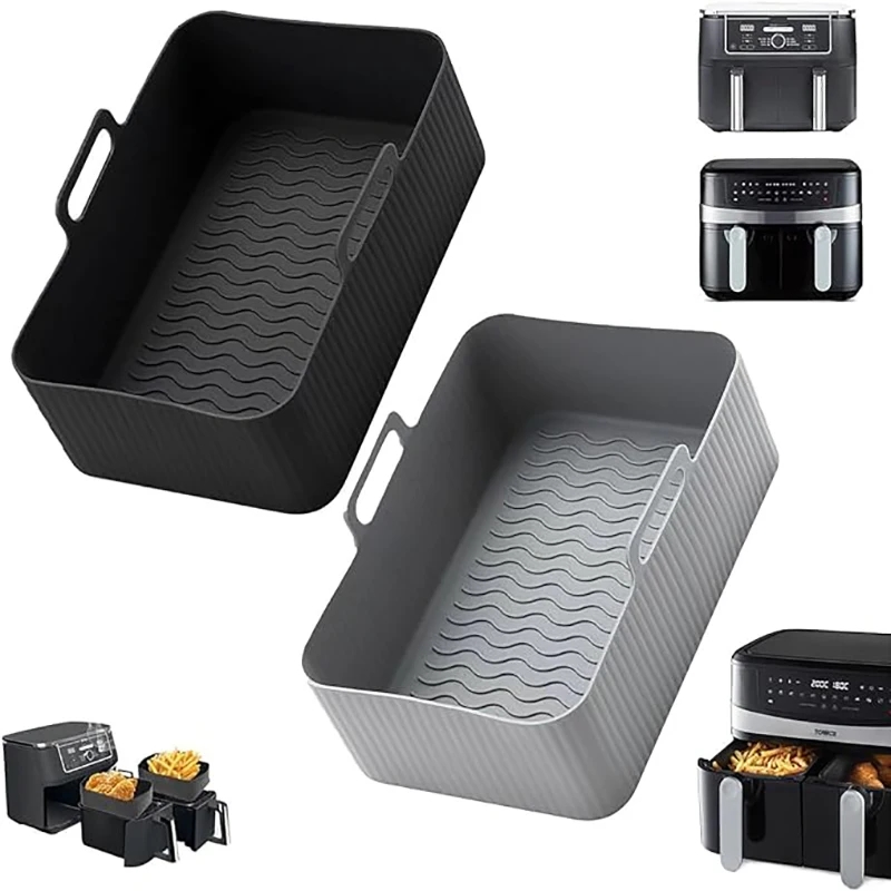 Silicone Steamer Basket - Airfryer Accessoires Lucht Friteuse Siliconen Mand