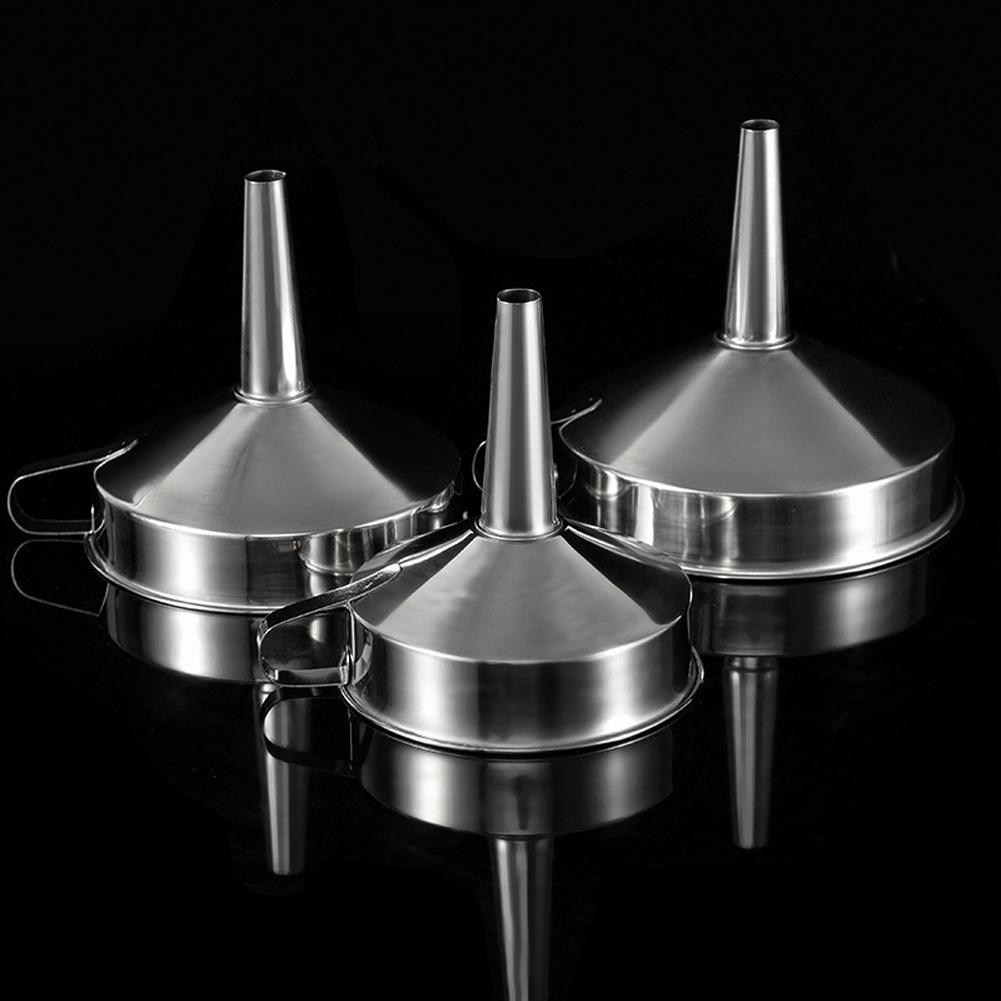 Quality Kitchen Gadgets - 1Pc Roestvrijstalen Kookolietrechter Brede Mond Keukenaccessoires