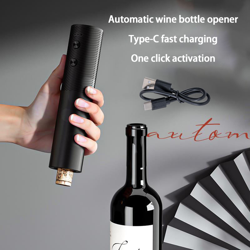 Kitchen Gadgets Latest - Automatische wijnflesopener USB oplaadbare elektrische wijnkurkentrekker