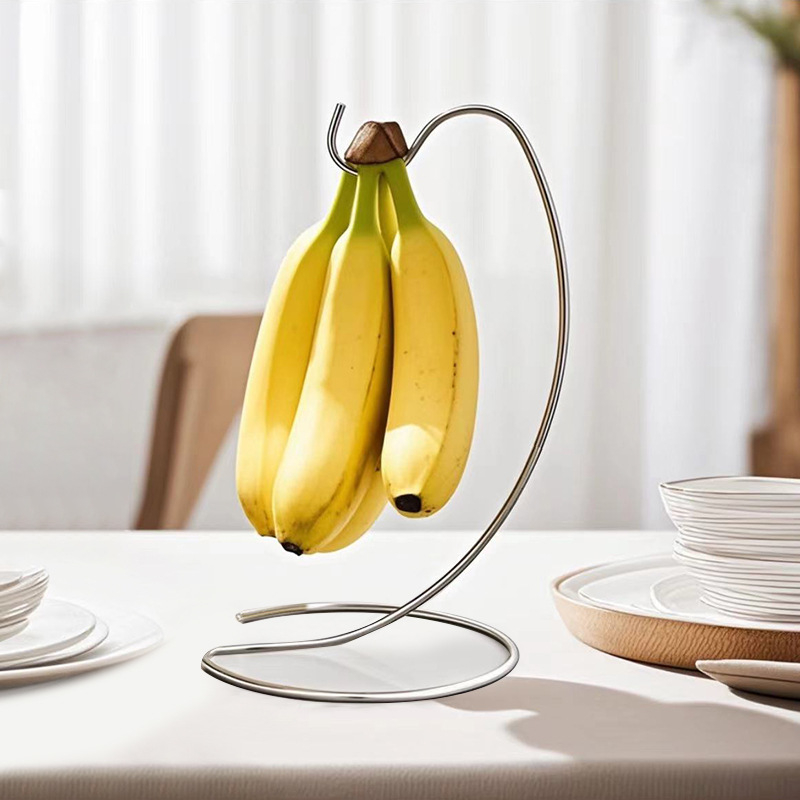 Kitchen Gadgets Rack Storage - 1 stuks bananenhouderstandaard houdt bananen vers