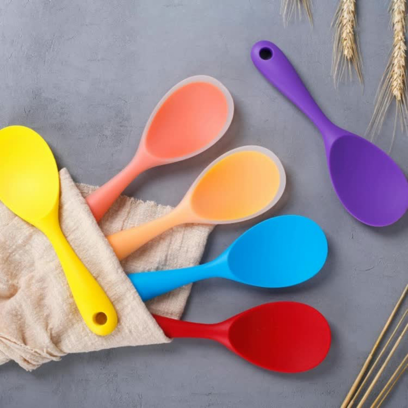 Kitchen Gadgets On Sale - 1 Stuks Siliconen Lepel Non-stick Kooklepel
