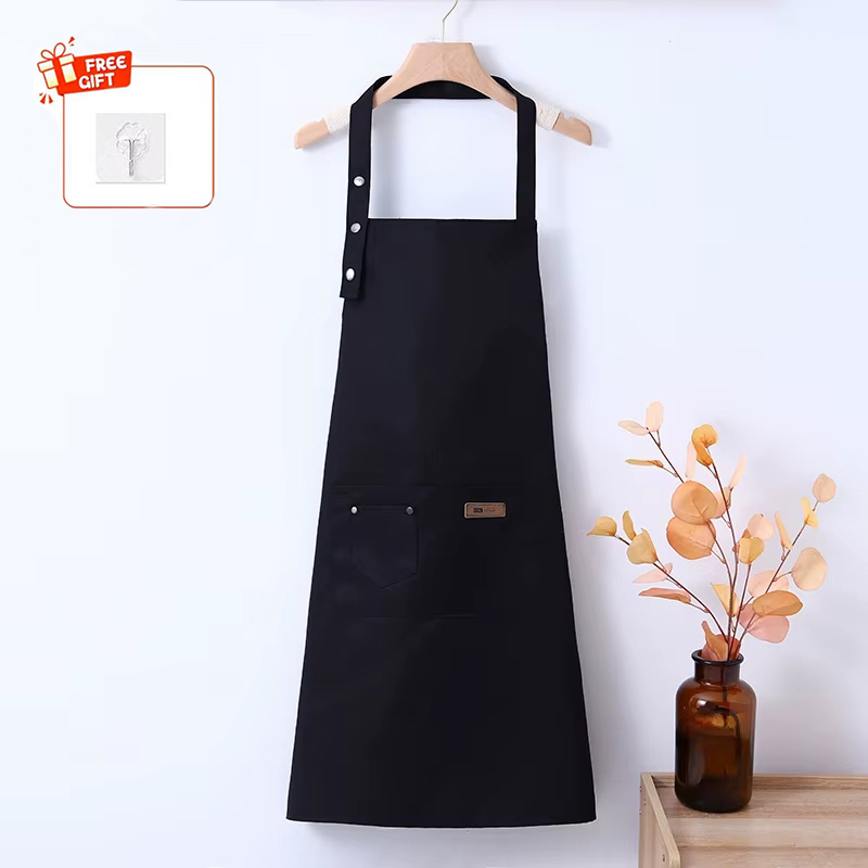 Kitchen Gadgets Trending - 1pc waterdicht oliebestendig schort met zak