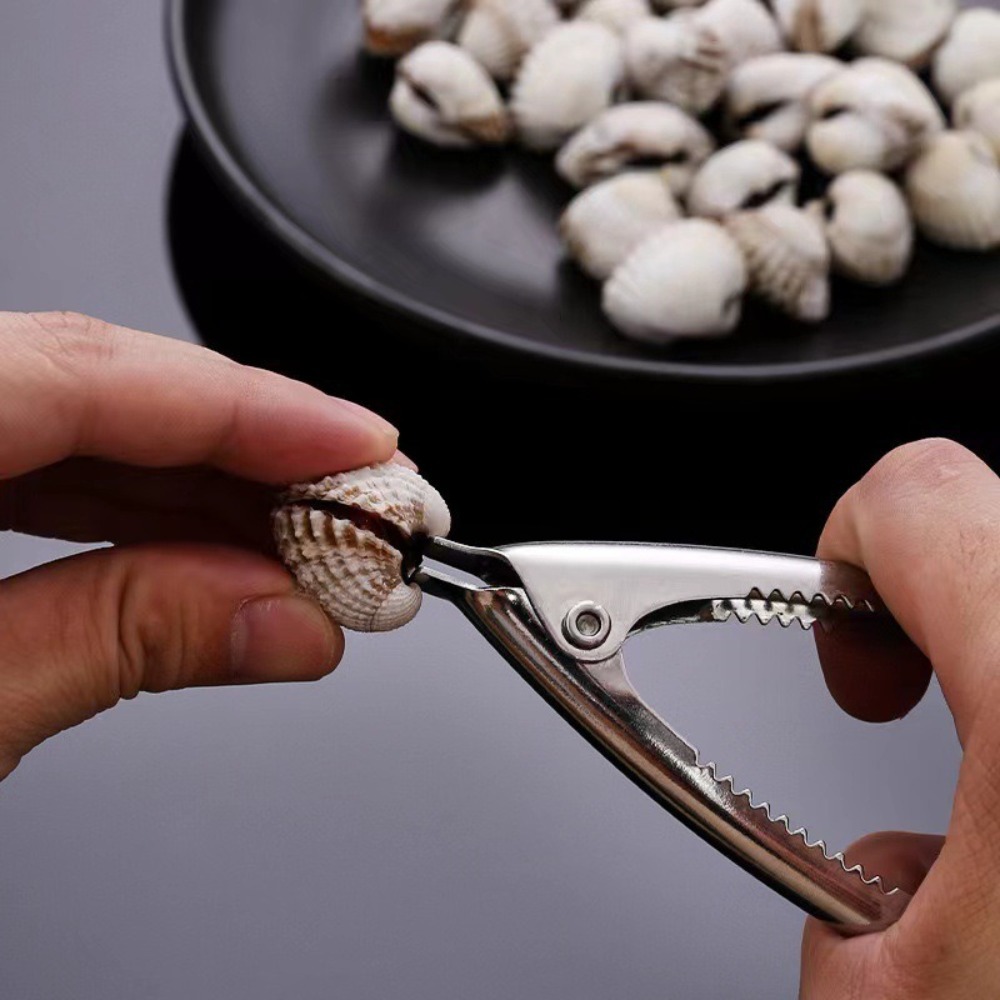 Kitchen Gadgets New Products - Nieuwe creatieve oesteropeningsklem Roestvrij roestvrijstalen krabopener