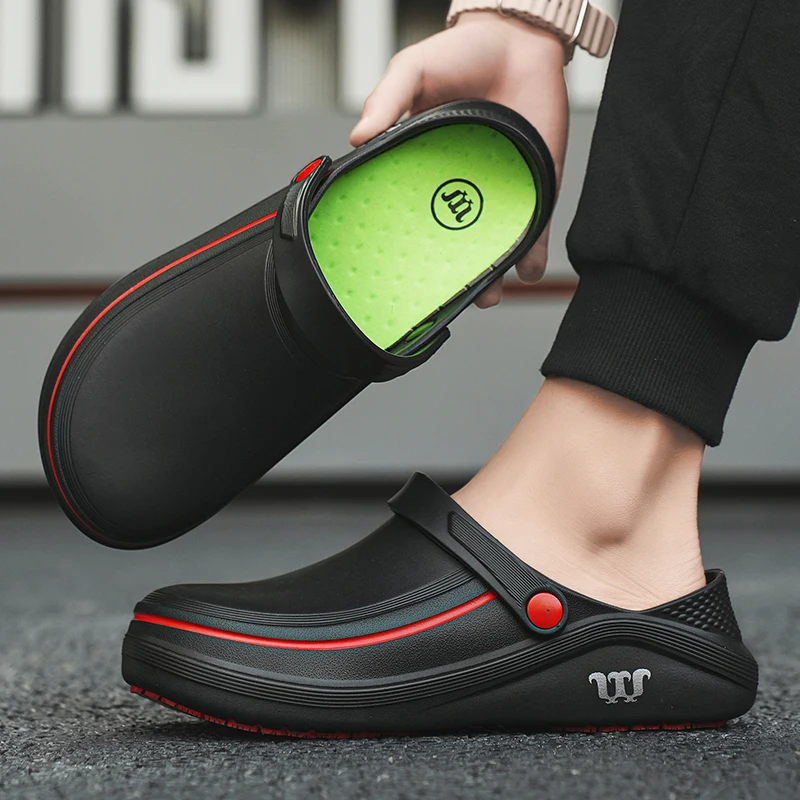 Kitchen Gadgets For Men - EVA-kokschoenen Lichtgewicht werkschoenen Antislip veiligheidsschoenen voor
