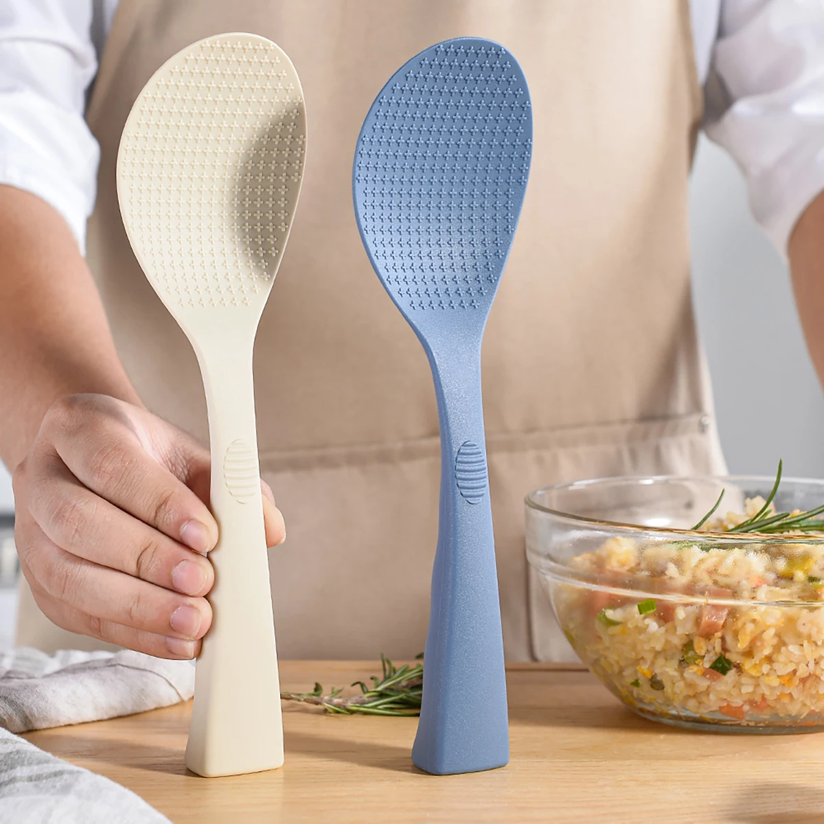 Kitchen Gadgets On Sale - 1PC Food Grade Siliconen Rijstlepel Huishoudelijke