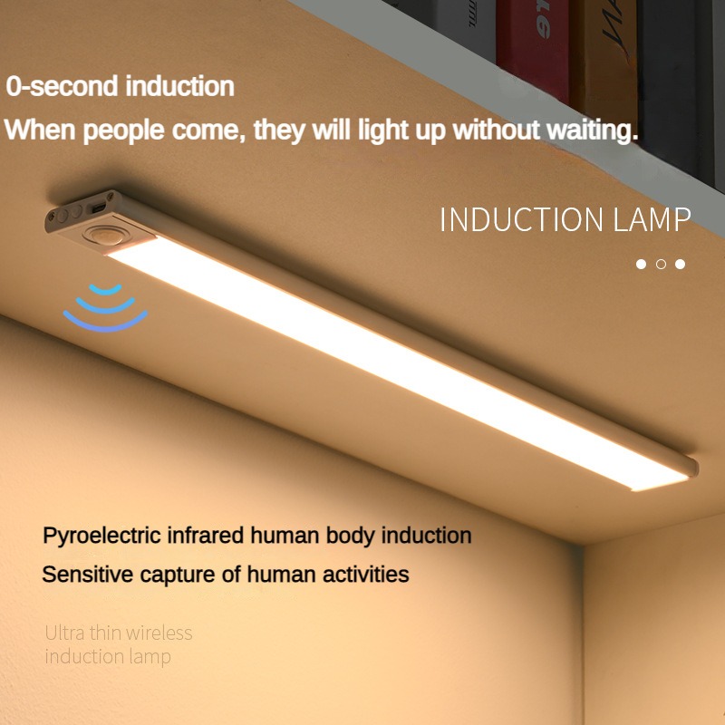 Kitchen Gadgets Cabinet - Multifunctionele USB oplaadbare bewegingsensor LED-kastlamp voor