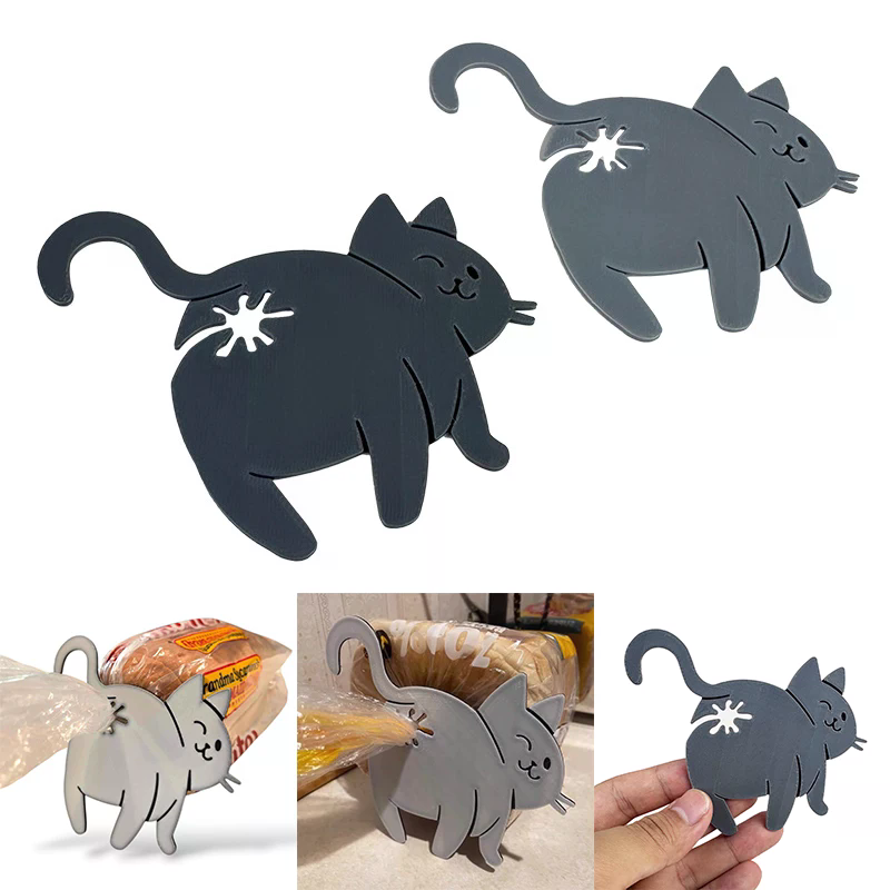 2 stuks 3D kattenbil broodzakc - Kitchen Gadgets Novelty recensie en prijs