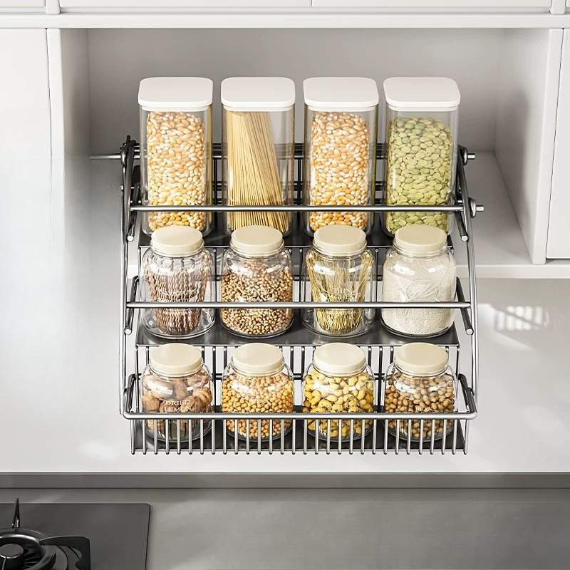 Kastlade met uittrekbare mand, - Kitchen Gadgets Cabinet recensie en prijs