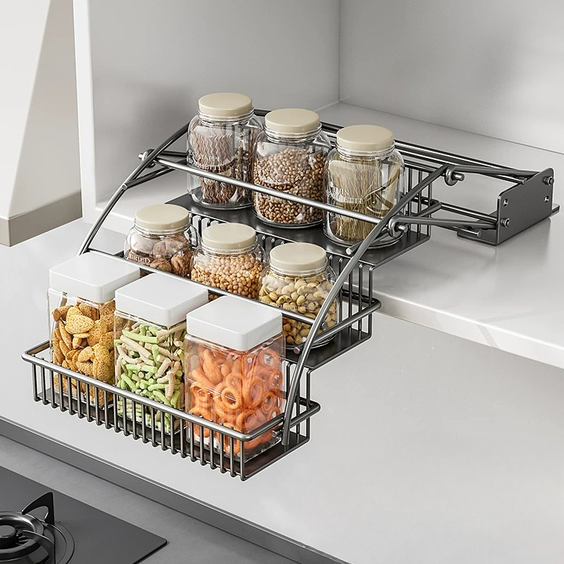 Kastlade met uittrekbare mand, - Kitchen Gadgets Cabinet recensie en prijs