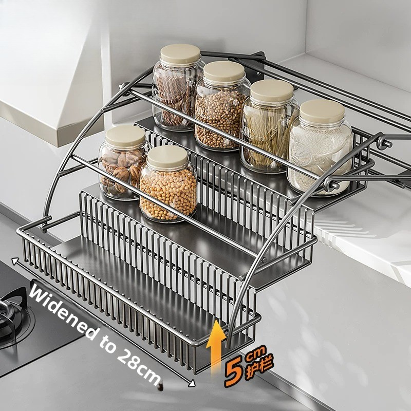 Kastlade met uittrekbare mand, - Kitchen Gadgets Cabinet recensie en prijs