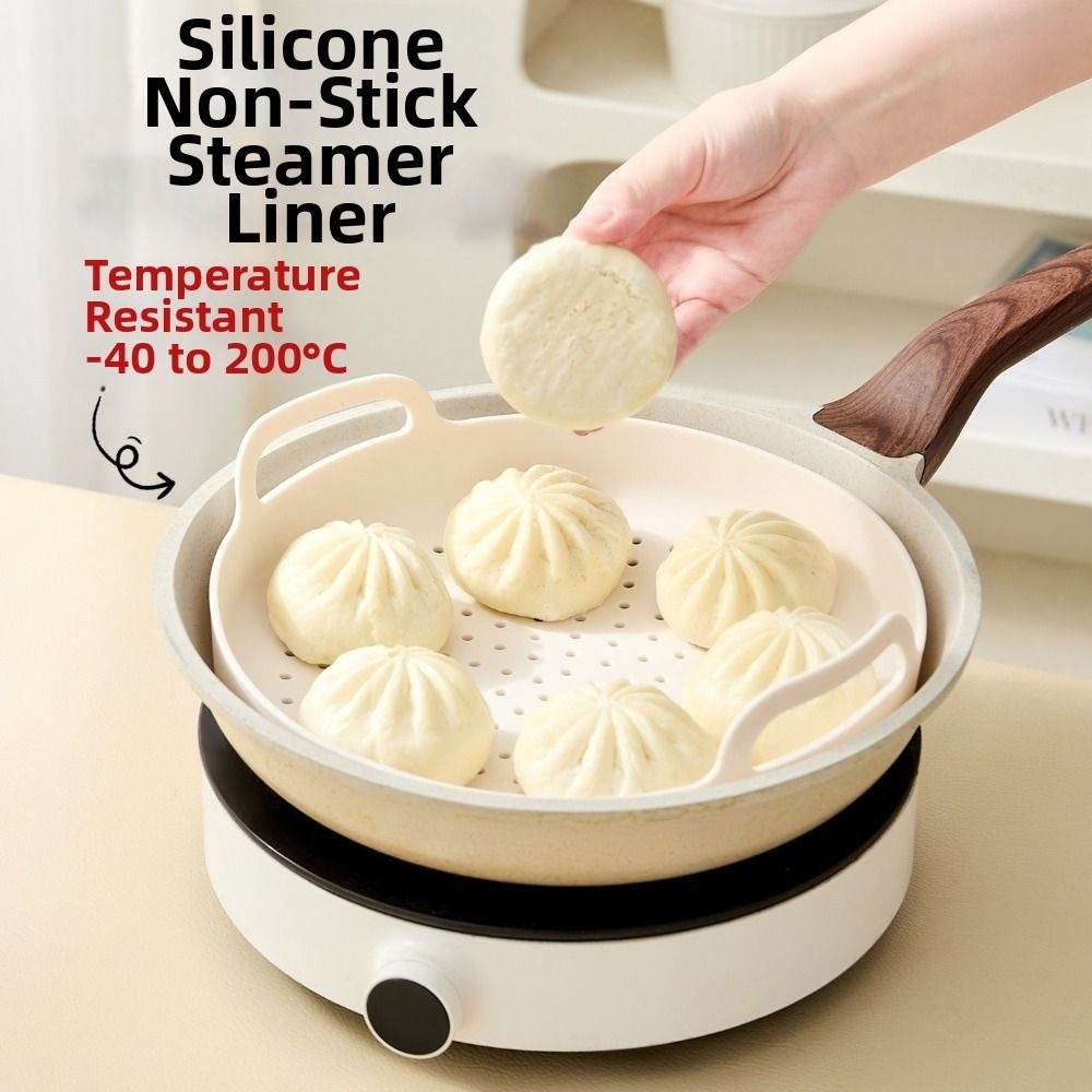 Anti-aanbak siliconen stoomman - Silicone Steamer Basket recensie en prijs