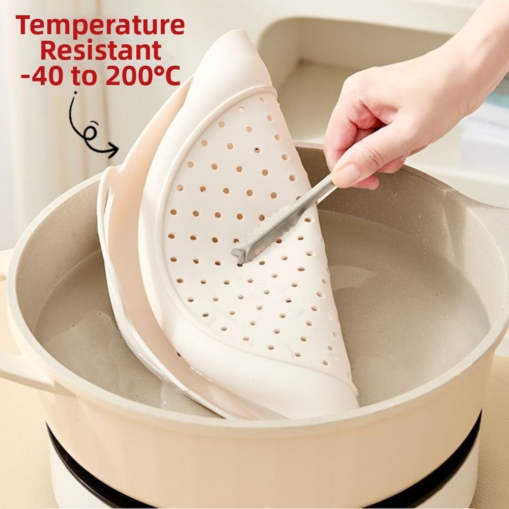 Anti-aanbak siliconen stoomman - Silicone Steamer Basket recensie en prijs