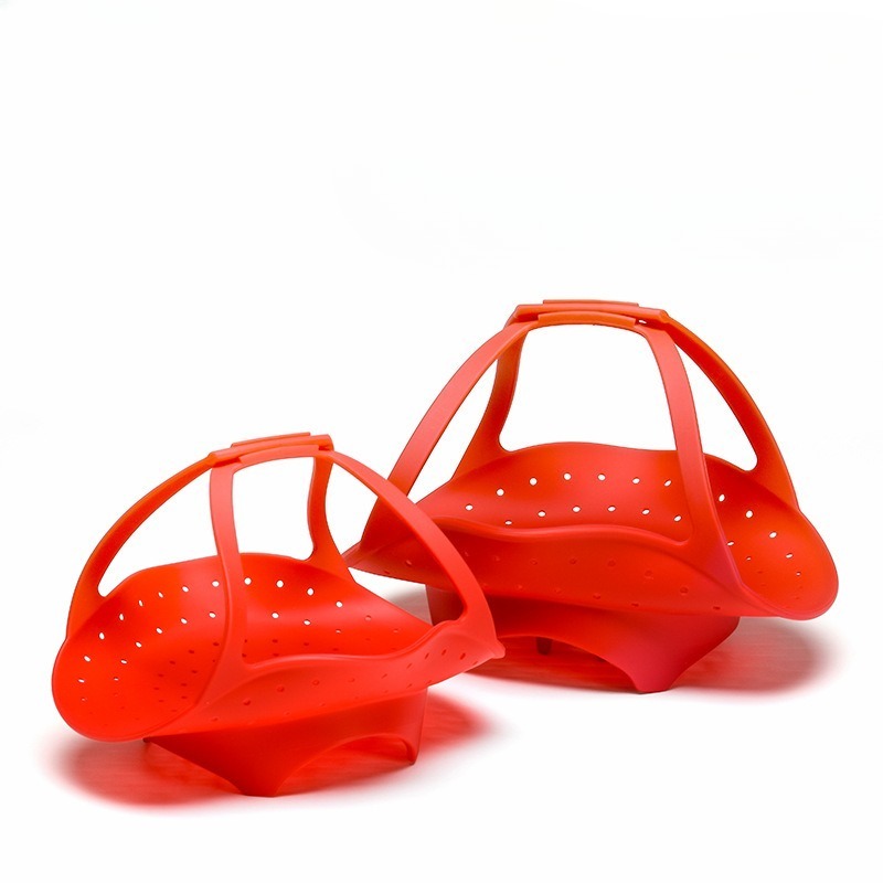 Stoommand met siliconen verlen - Silicone Steamer Basket recensie en prijs