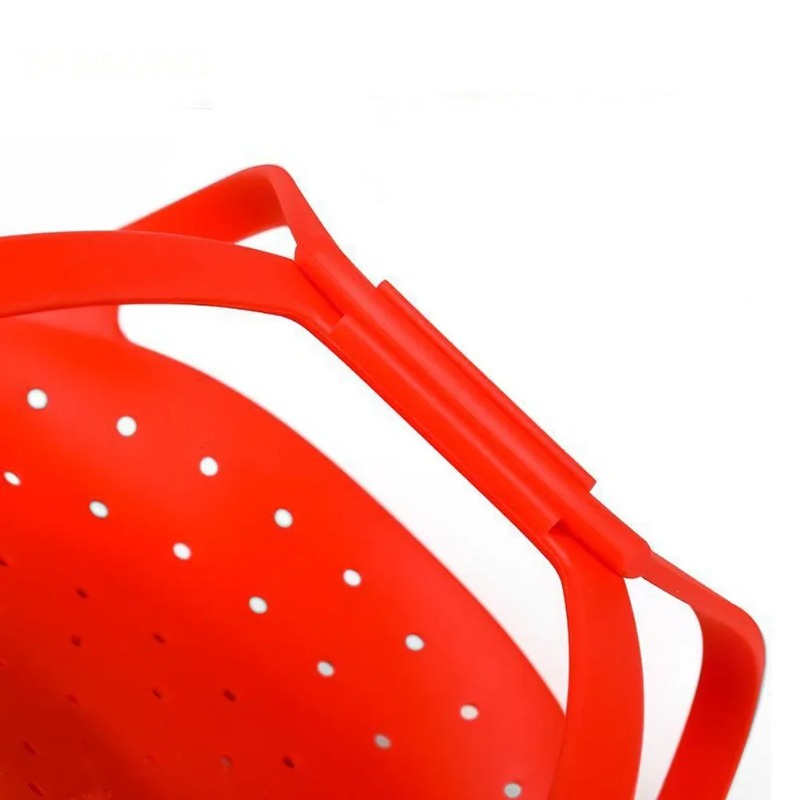 Stoommand met siliconen verlen - Silicone Steamer Basket recensie en prijs