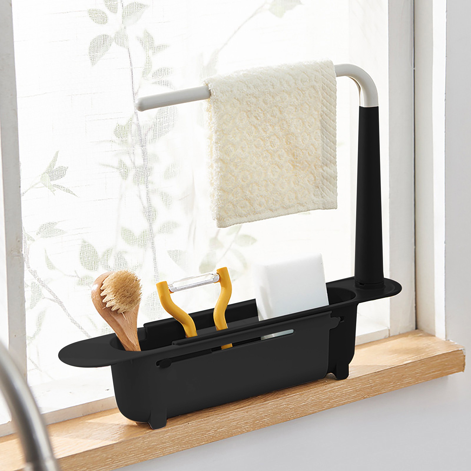 Elescopische Gootsteen Plank A - Kitchen Gadgets Rack Storage recensie en prijs