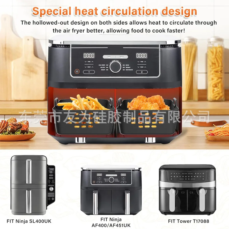 Nieuwe Air Friteuse Siliconen  - Silicone Steamer Basket recensie en prijs