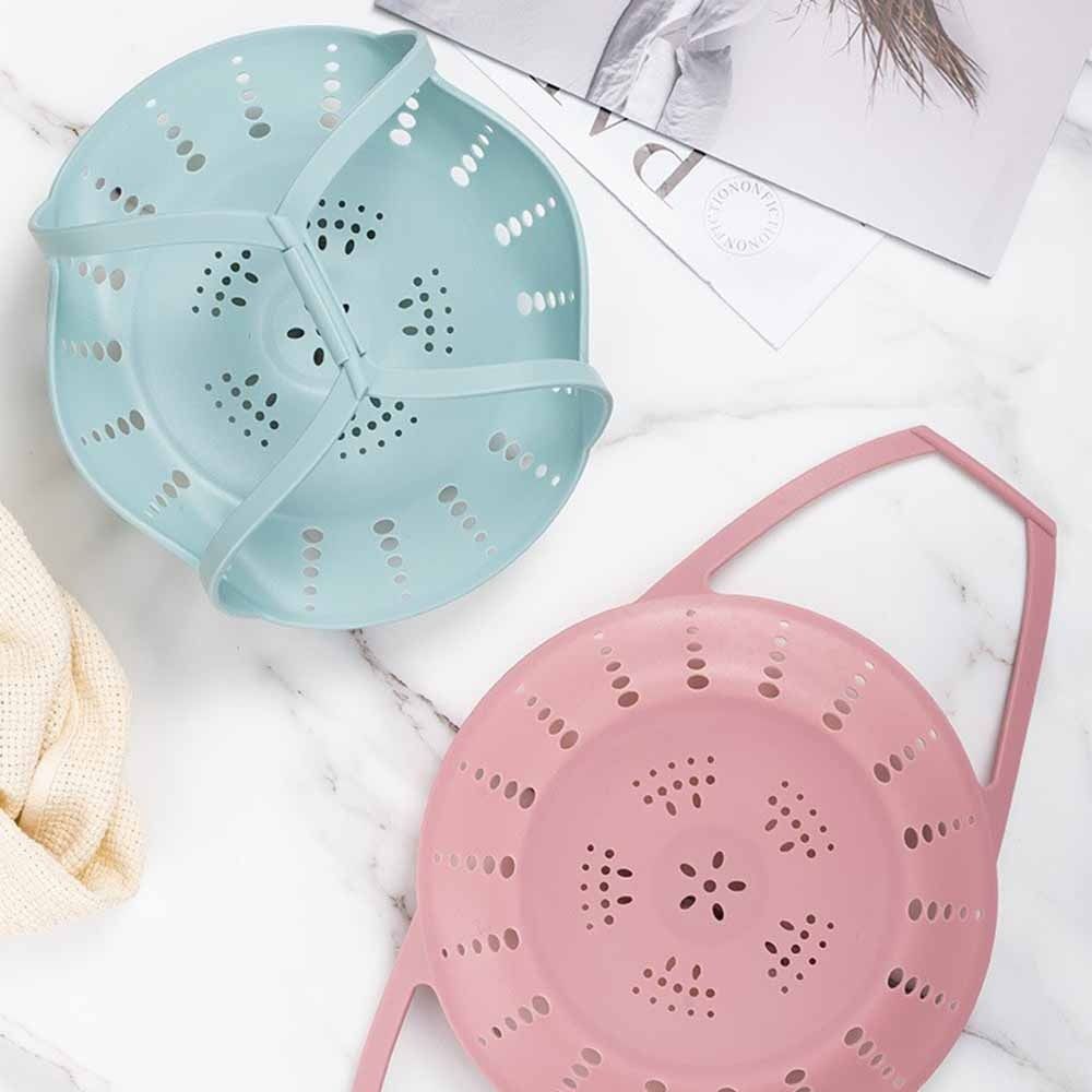 Siliconen stoommand met lange  - Silicone Steamer Basket recensie en prijs
