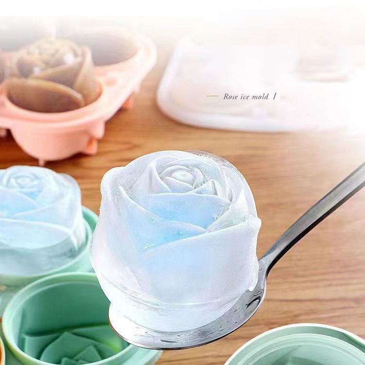 3D Rose Ice Mallen 4 Gaten Ijs - Quality Kitchen Gadgets recensie en prijs