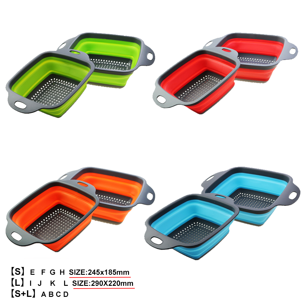 1Pc 2in1 Siliconen Opvouwbare  - Silicone Steamer Basket recensie en prijs