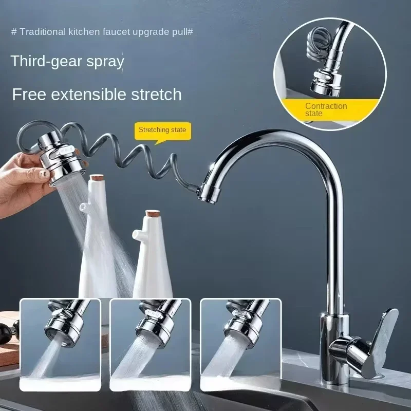 Nieuwe 3 Modi Wastafel Kraan V - Kitchen Gadgets List recensie en prijs
