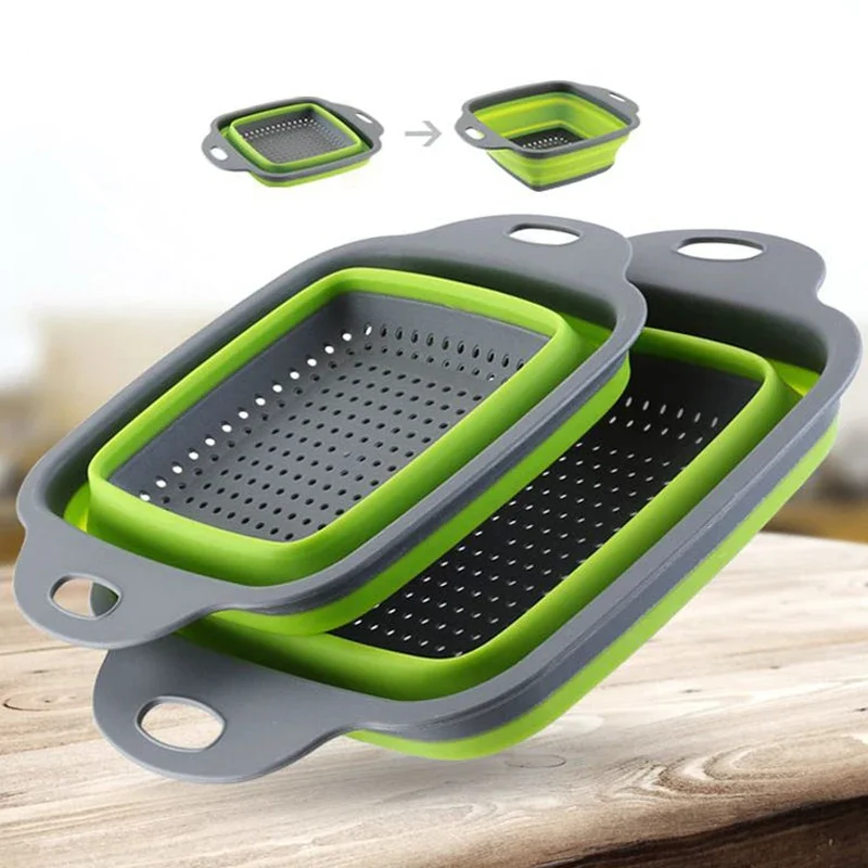 NIEUWE Opvouwbare Groente Wasm - Silicone Steamer Basket recensie en prijs