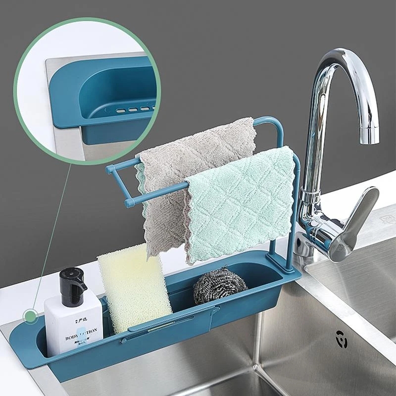 Telescopische Gootsteen Plank  - Kitchen Gadgets Rack Storage recensie en prijs