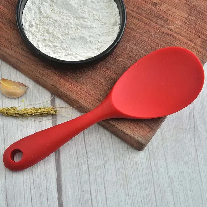 Hangende siliconen rijstlepel  - Kitchen Gadgets On Sale recensie en prijs
