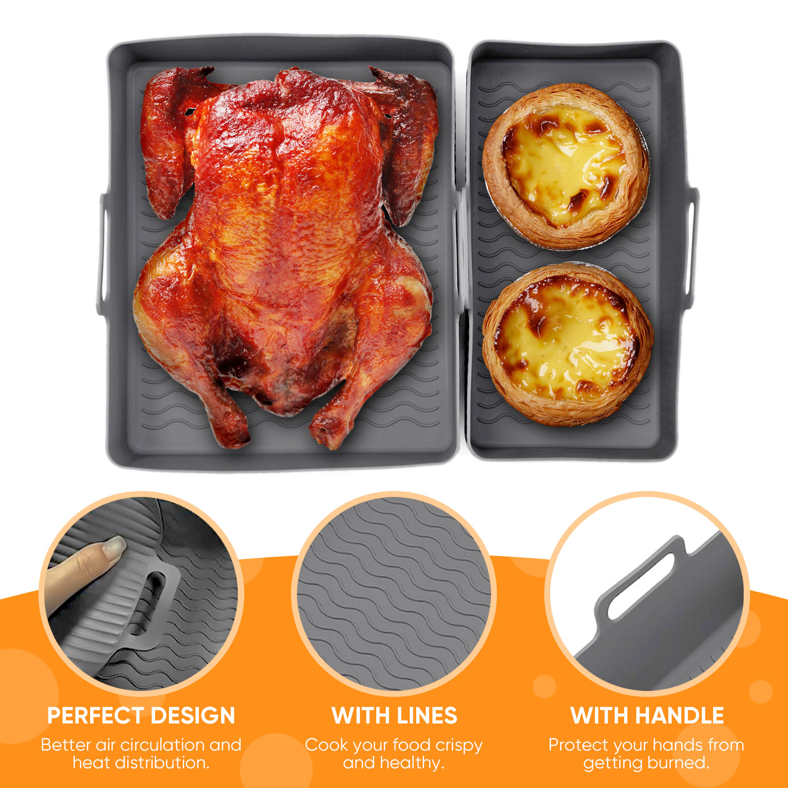 2 Stuks Set Siliconen Lucht Fr - Silicone Steamer Basket recensie en prijs