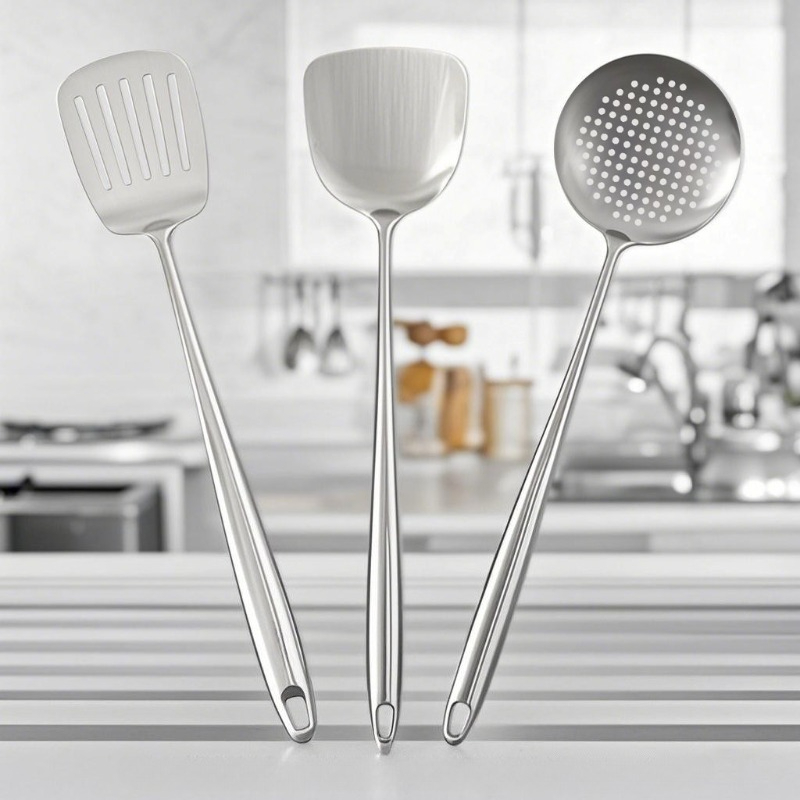 Voedsel RVS Wokspatel Metalen  - Kitchen Gadgets List recensie en prijs