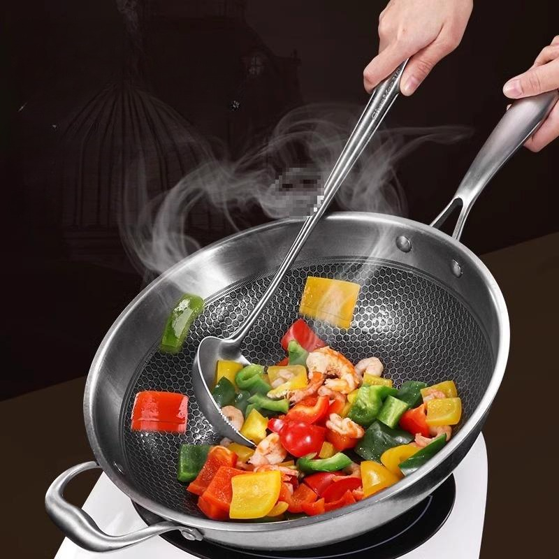 Voedsel RVS Wokspatel Metalen  - Kitchen Gadgets List recensie en prijs
